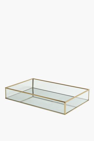 Mirror Decor Tray, 30x19cm