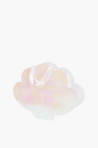 Shaped Cloud Iridescent Gift Bag