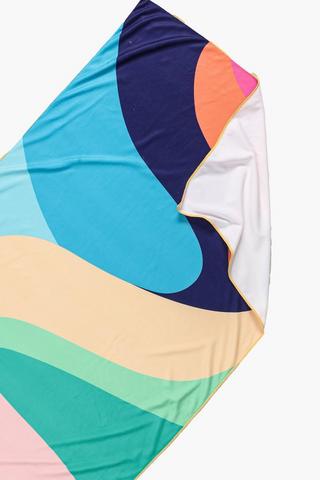 Soft Touch Abstract Beach Towel, 80x150cm