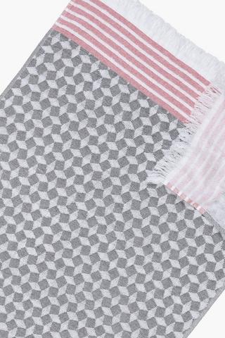 Cotton Jacquard Hammam Beach Towel, 85x160cm