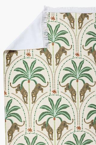 Polycotton Printed Fringe Ubombo Beach Towel,