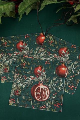 20 Pack Opulent Pomegrante Serviettes
