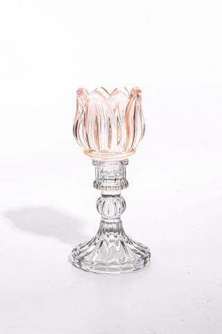 Tulip Stem Candle Holder, 8x17.5cm