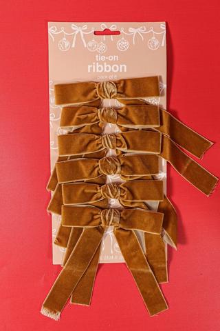 6 Pack Hanging Velvet Bows