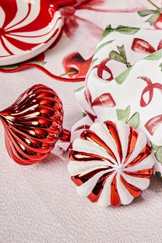 6 Pack Hanging Teardrop Candy Baubles