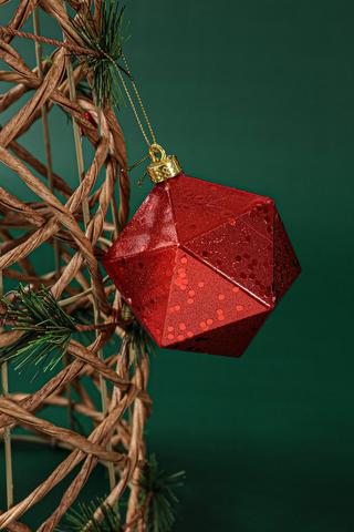 Hanging Hexagon Bauble