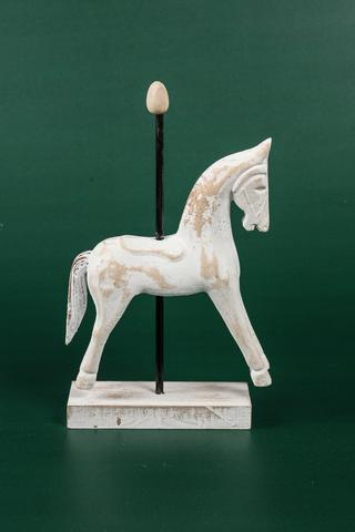 Carousel Horse Statue, 13x21cm
