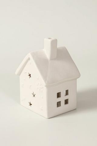 Snowflake House, 10x14cm