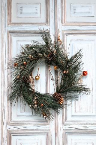 Pine Cone Wreath, 31cm