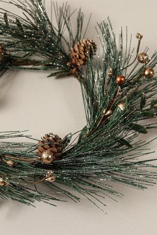 Pine Cone Wreath, 31cm