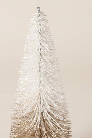 Brushed 2 Tone Festive Tree, 34cm
