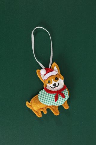 Hanging Felt Corgi