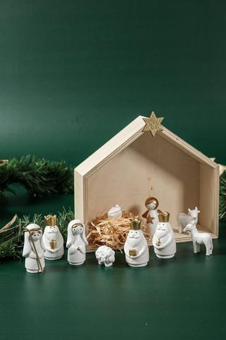 Nativity Set, 18x16cm