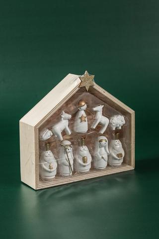 Nativity Set, 18x16cm