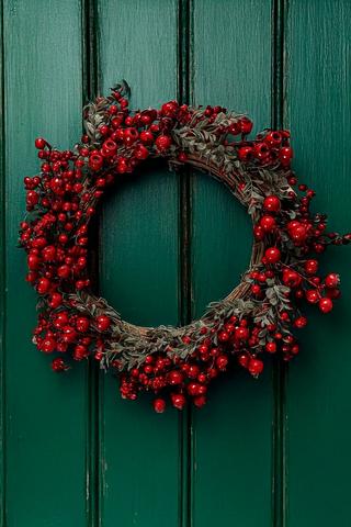 Pomegranate Wreath, 60cm