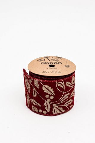 Glitter Velvet Ribbon, 3m