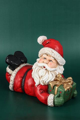 Lying Santa Statue, 29x35cm