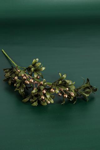 Metallic Berries Single Stem, 64cm