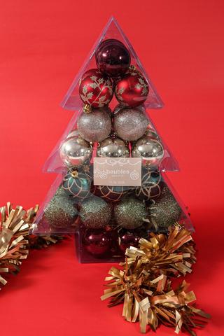 34 Pack Hanging Baubles