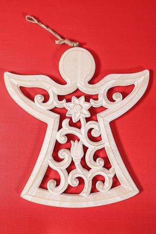 Hanging Carved Angel