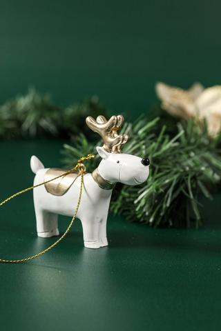 Hanging Resin Reindog