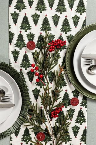 Christmas Tree Table Runner