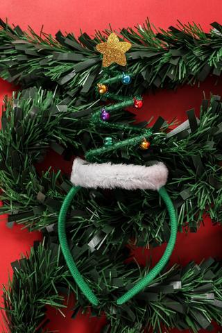 Festive Tree Head Band