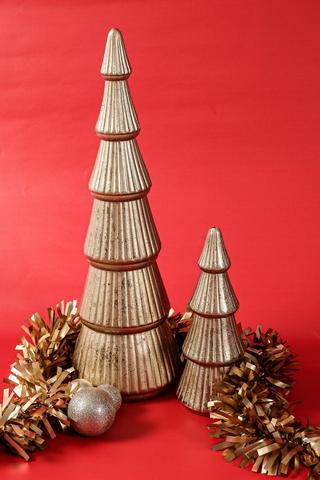 Tiered Festive Tree Statue, 47cm