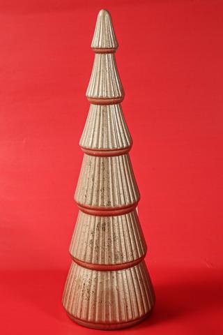 Tiered Festive Tree Statue, 47cm