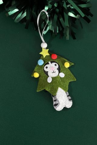 Hanging Felt Cat Tree