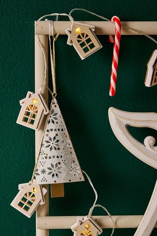 Houses String Lights, 160cm