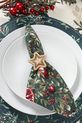 Opulent Pomegranate Napkin