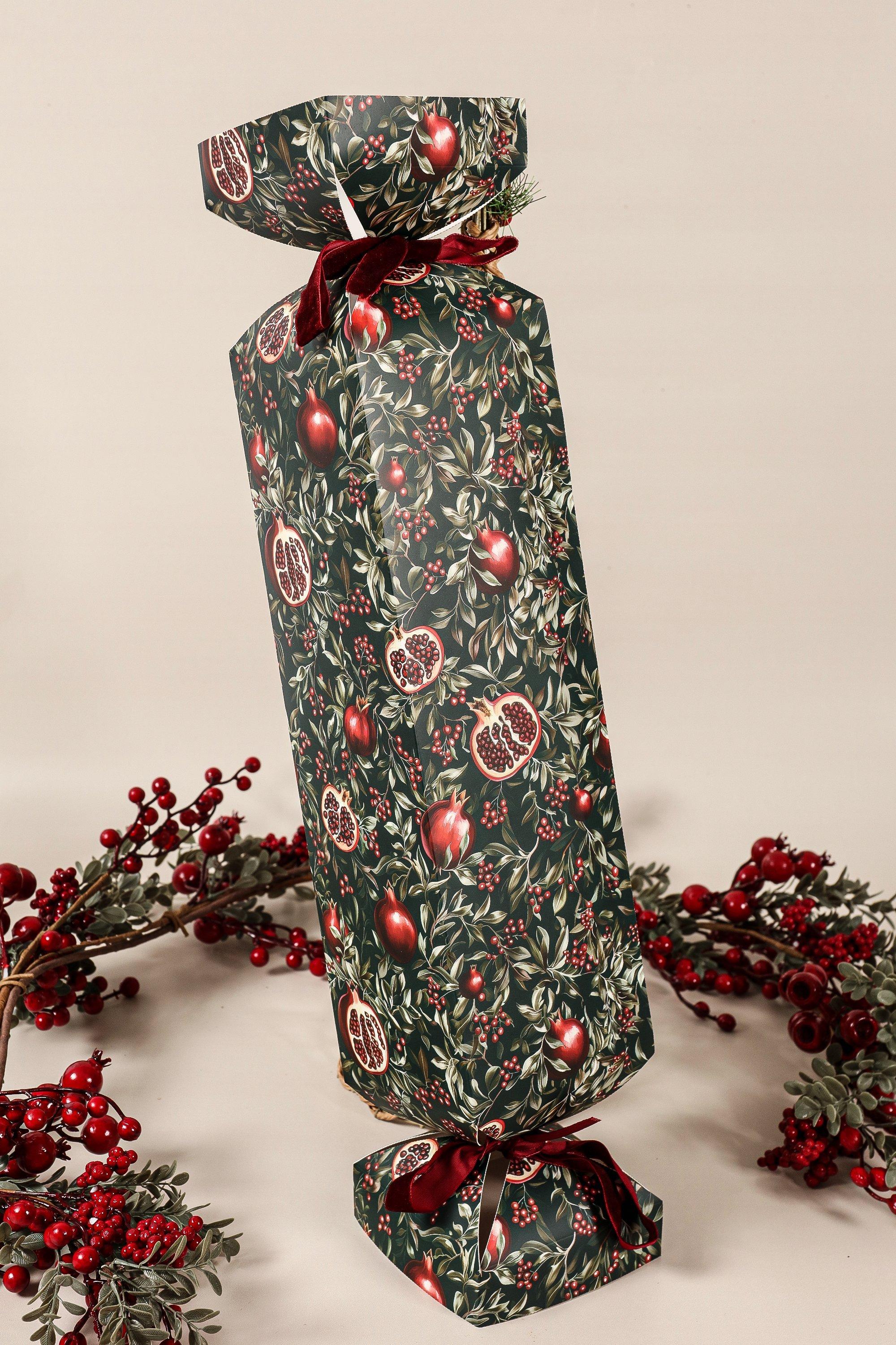 Pomegranate Cracker Gift Bag Medium