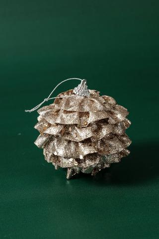 Hanging Frill Bauble, 9cm