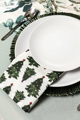 Christmas Tree Cotton Napkin