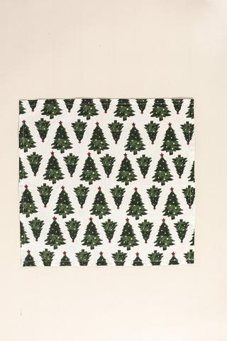 Christmas Tree Cotton Napkin