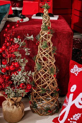 Woven Berry Festive Tree, 60cm