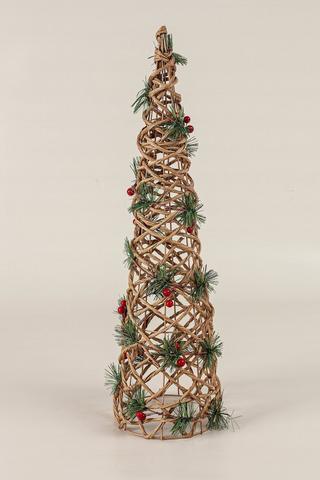 Woven Berry Festive Tree, 60cm