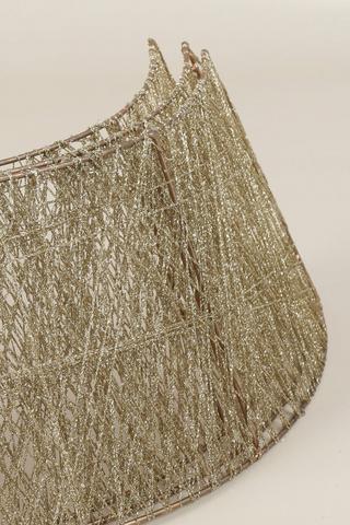 Glitter Twine Tree Skirt, 60x20cm