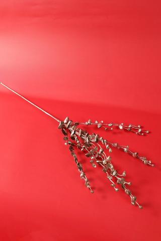 Glitter Leaf Filler Single Stem, 85cm