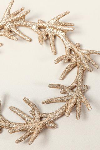 Hanging Glitter Wreath