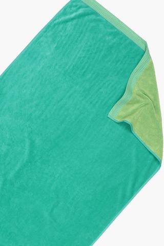Cotton Jacquard Plain Beach Towel, 85x160cm