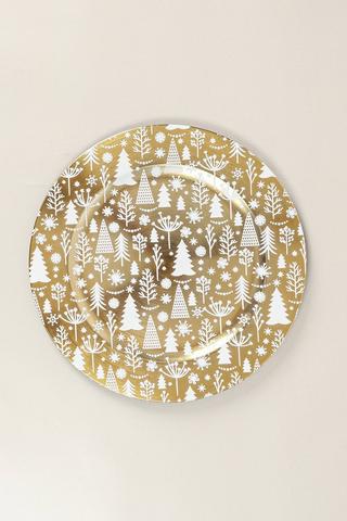 Festive Metallic Underplate
