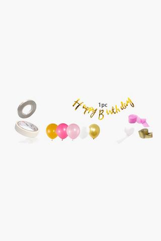 Balloon Streamer Curtain