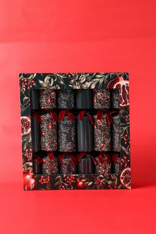 6 Pack Lux Christmas Crackers