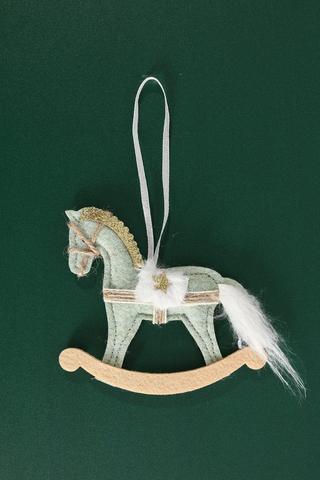 Hanging Felt Rocking Horse