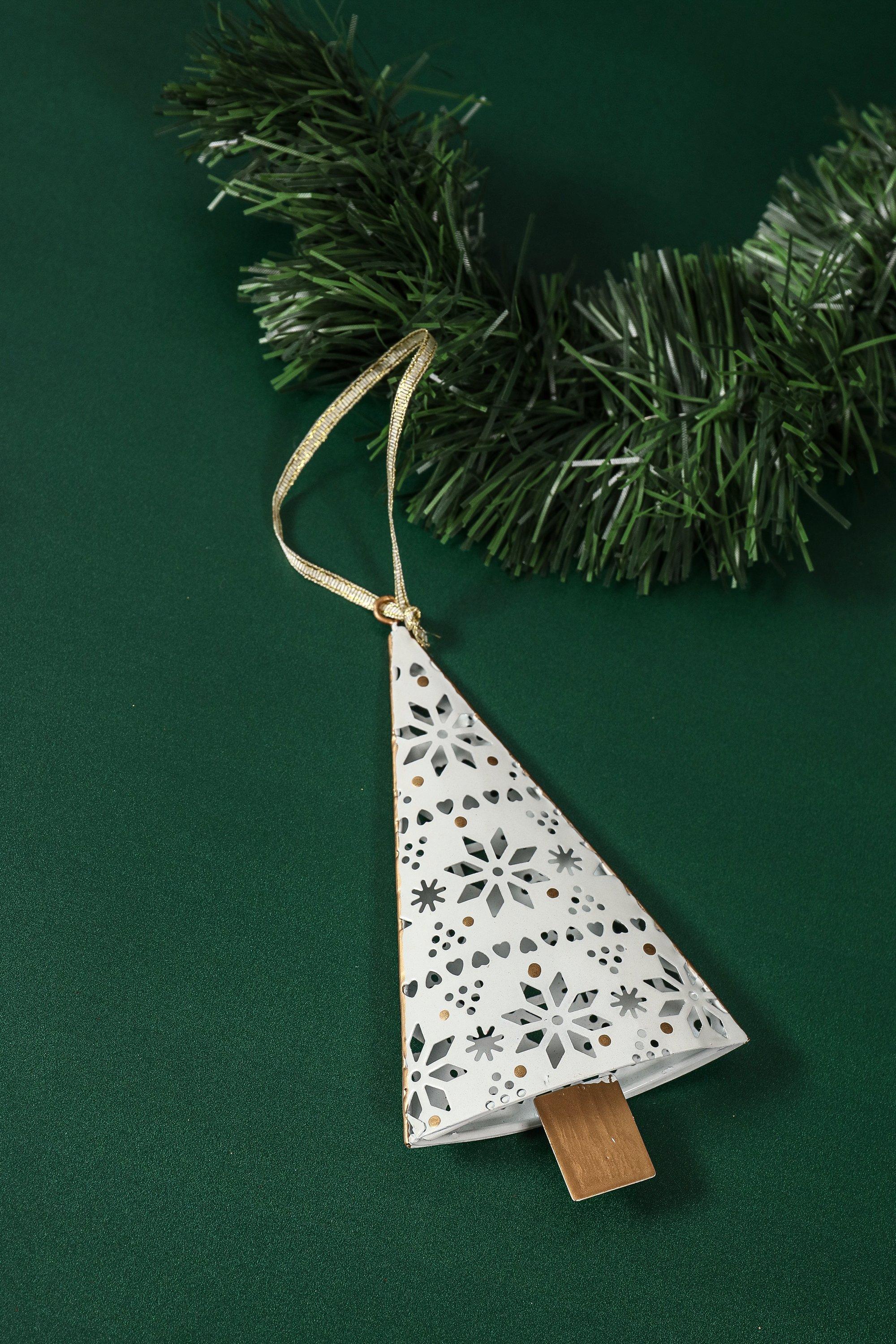 Hanging Punched Metal Tree