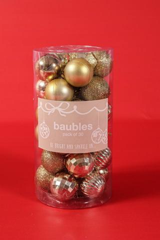 30 Pack Hanging Disco Baubles
