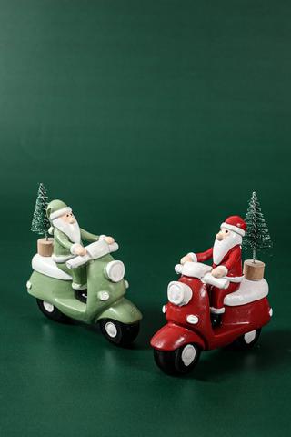 Assorted Santa Statue,
