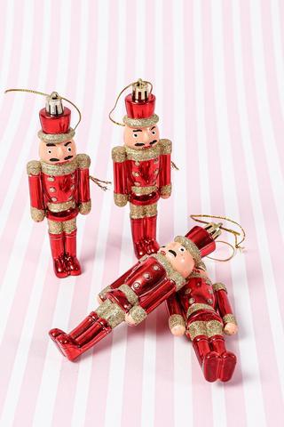 4 Pack Hanging Nutcrackers